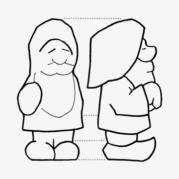 Little Folk Tomte Blank by Harley Refsel